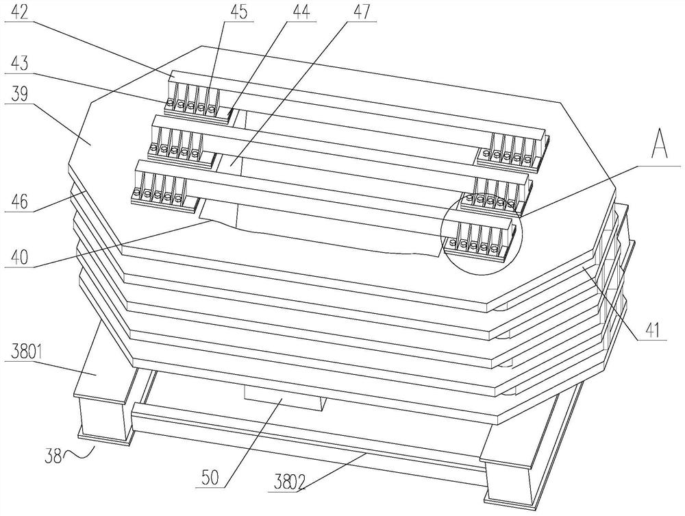 Test mechanism for thrust adapter