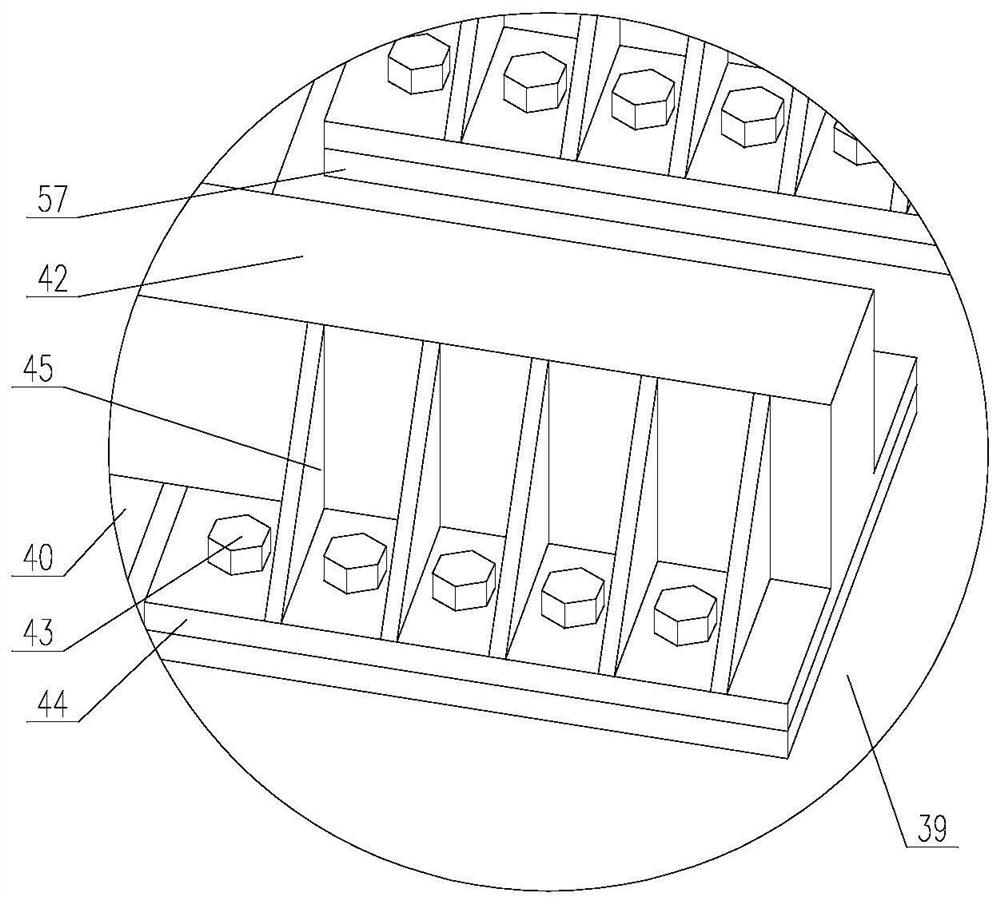 Test mechanism for thrust adapter