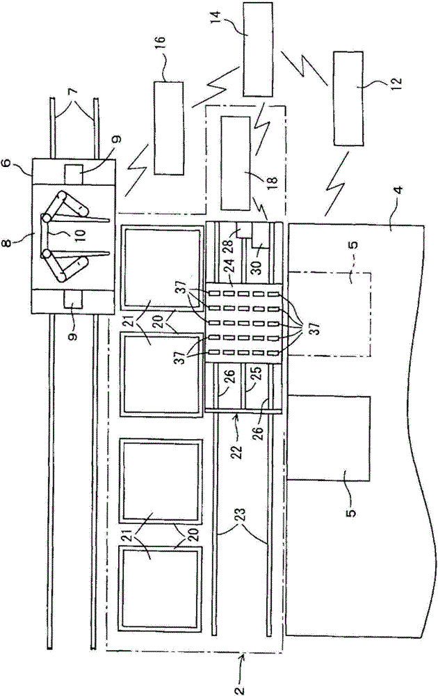 Supply/carry-out system