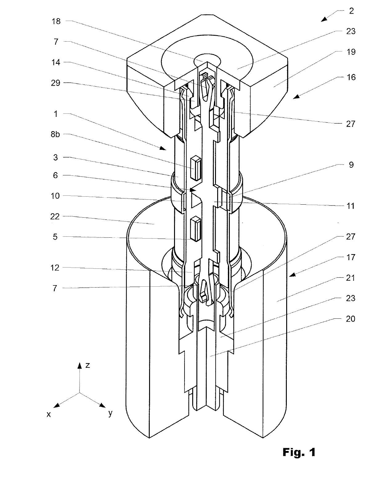 Circuit board coaxial connector