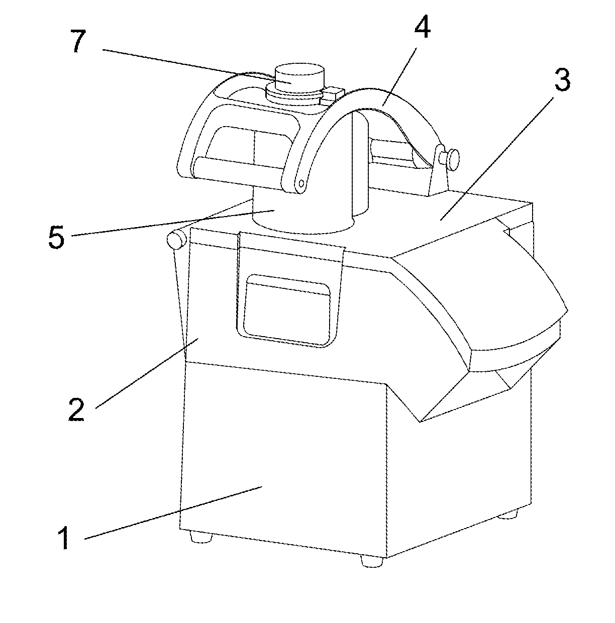 Vegetable Cutting Machine