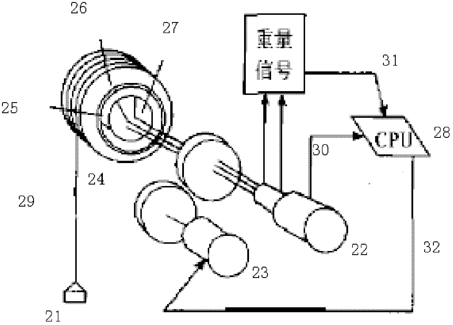 Heavy dirty oil storage tank oil-water separation detection discharging method