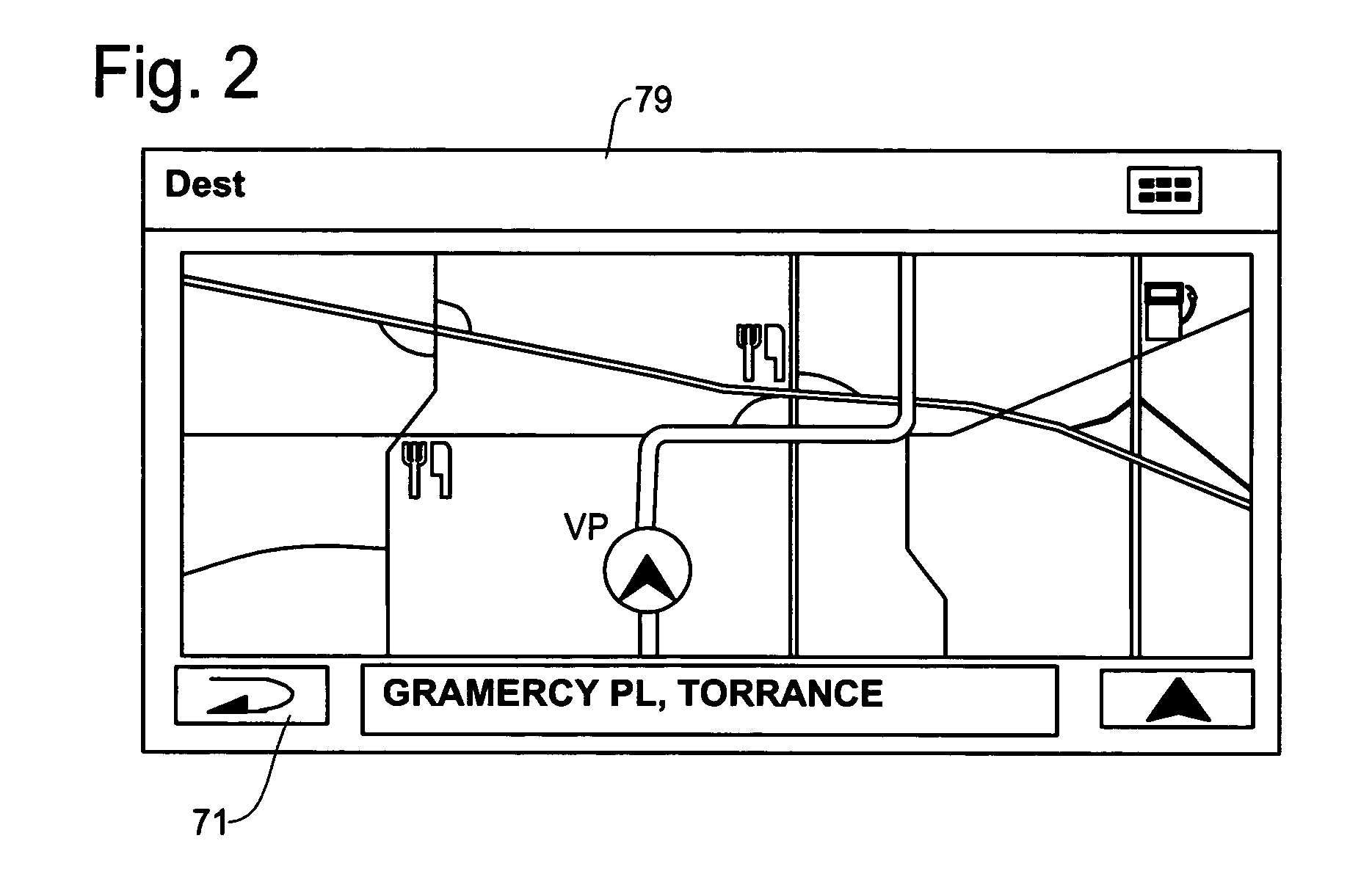 Method and apparatus for associating brand icon with POI location for navigation system