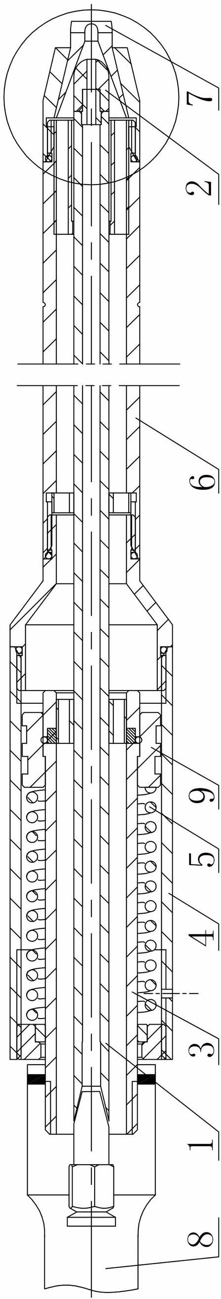 Foaming device