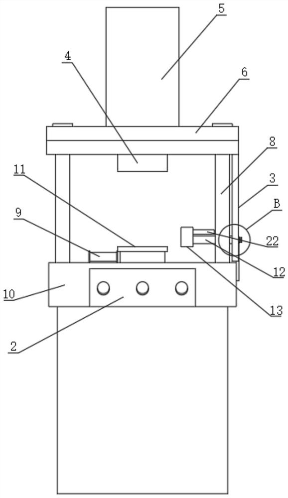 Pre-flattening device of thin-film capacitor winding machine