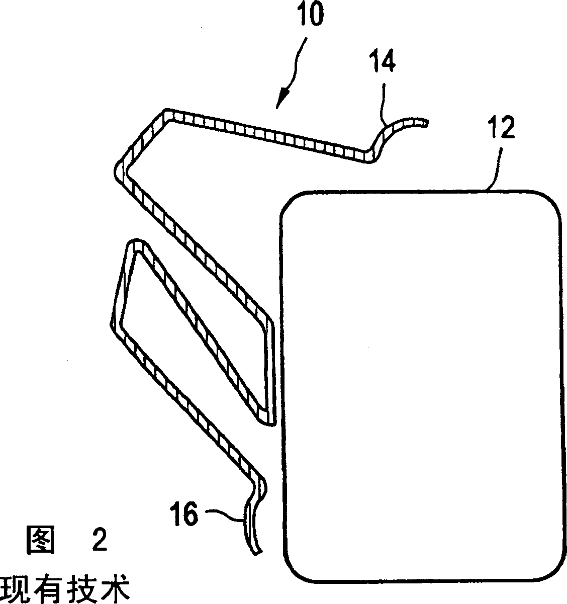 Energy absorber system for attachment to vehicle