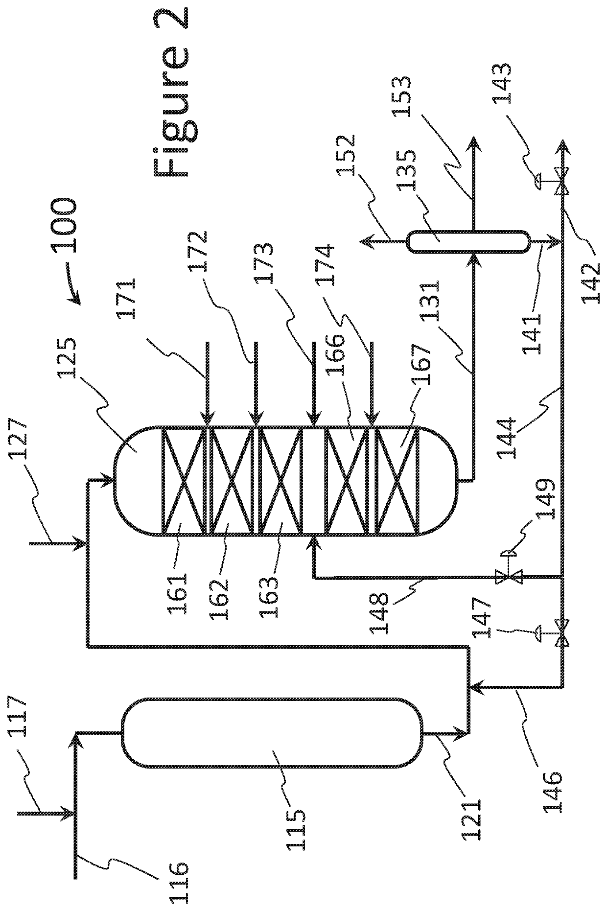 Hydrocracking system for producing distillate or naptha