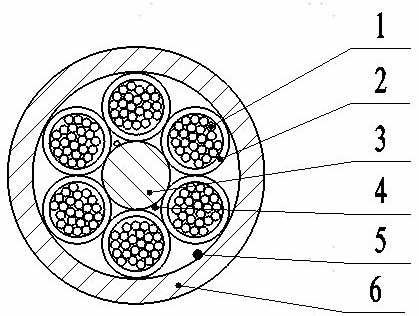 Water-blocking flexible optical fiber ribbon and full-dry high-density optical cable