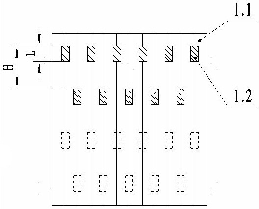 Water-blocking flexible optical fiber ribbon and full-dry high-density optical cable