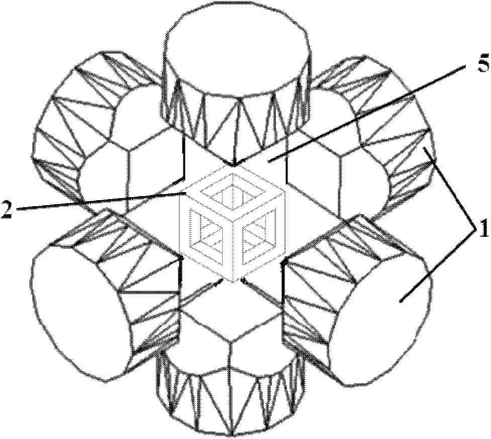 Novel large-cavity high-pressure device