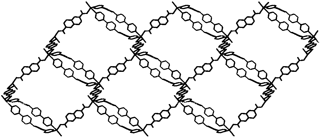 Cadmium metal organic complex and preparation method thereof