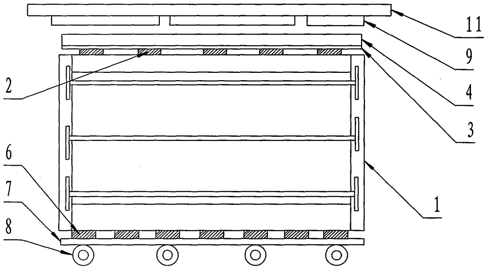 Vacuum magnetron sputtering coating magnetic suspension transmission device and application method