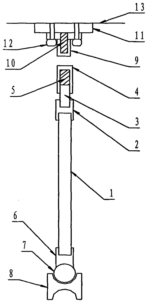 Vacuum magnetron sputtering coating magnetic suspension transmission device and application method