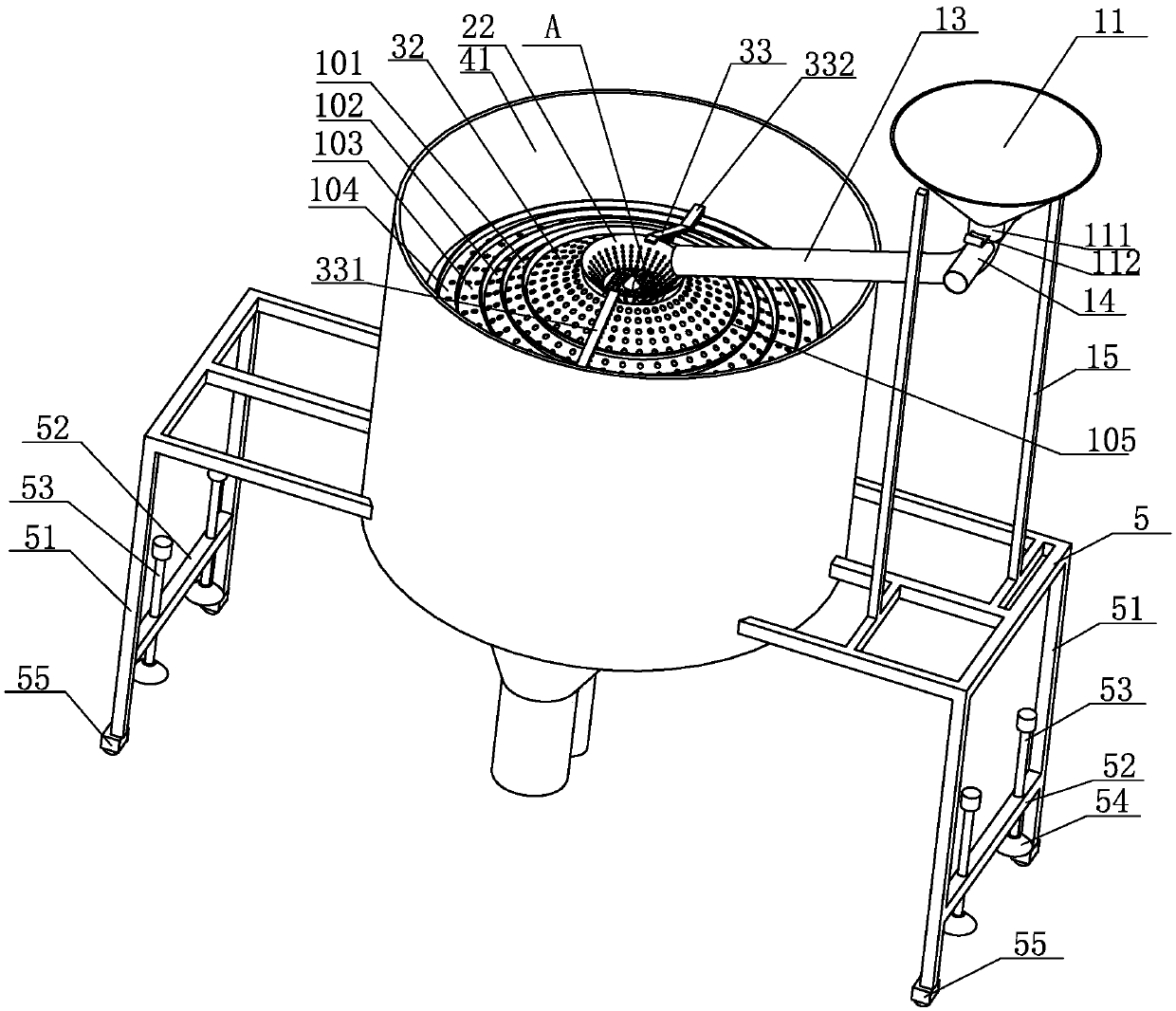 Efficient soybean selectivity machine