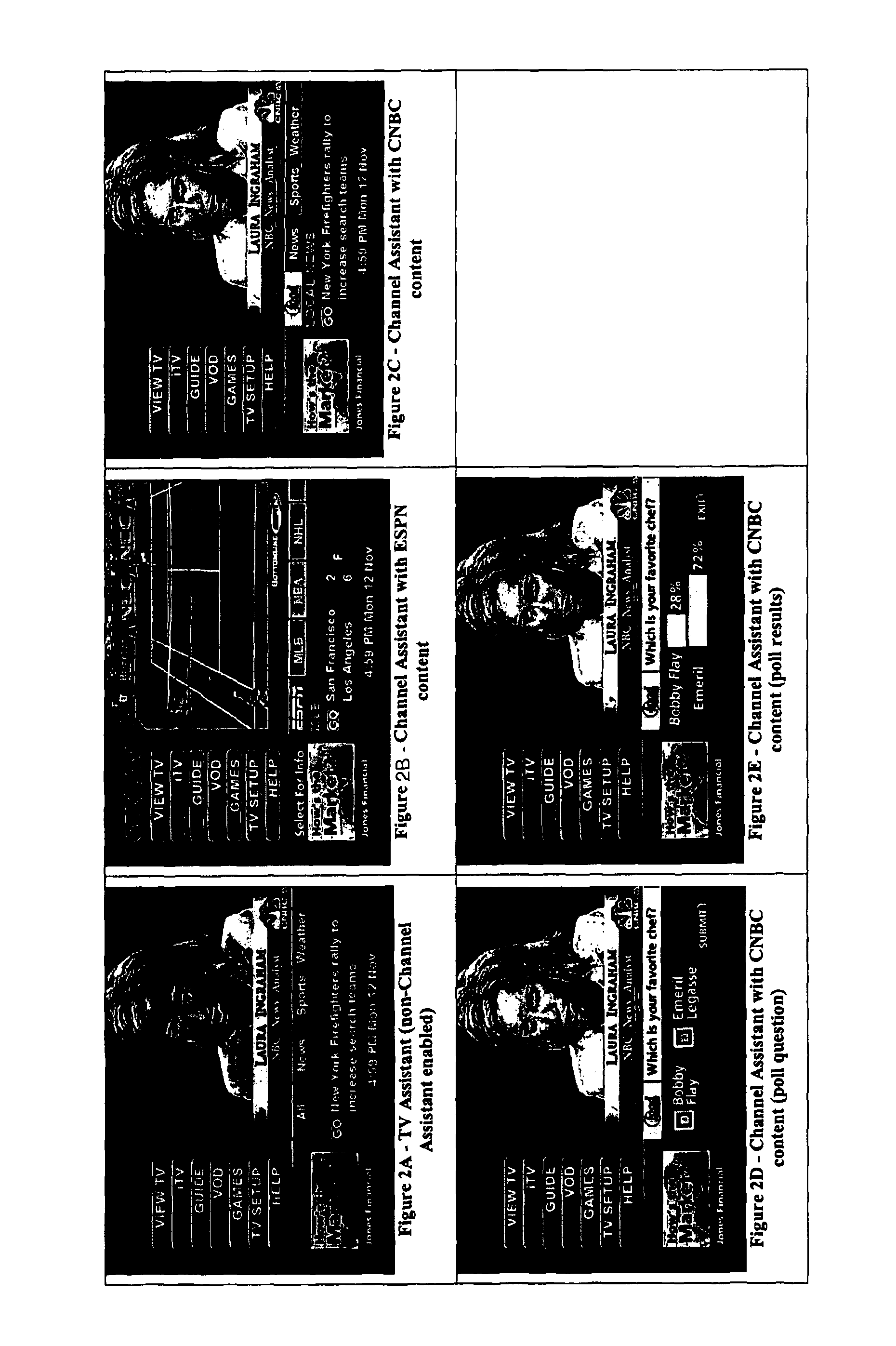 Programming contextual interactive user interface for television