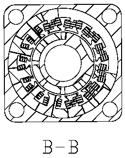 Permanent magnet synchronous spiral linear motor