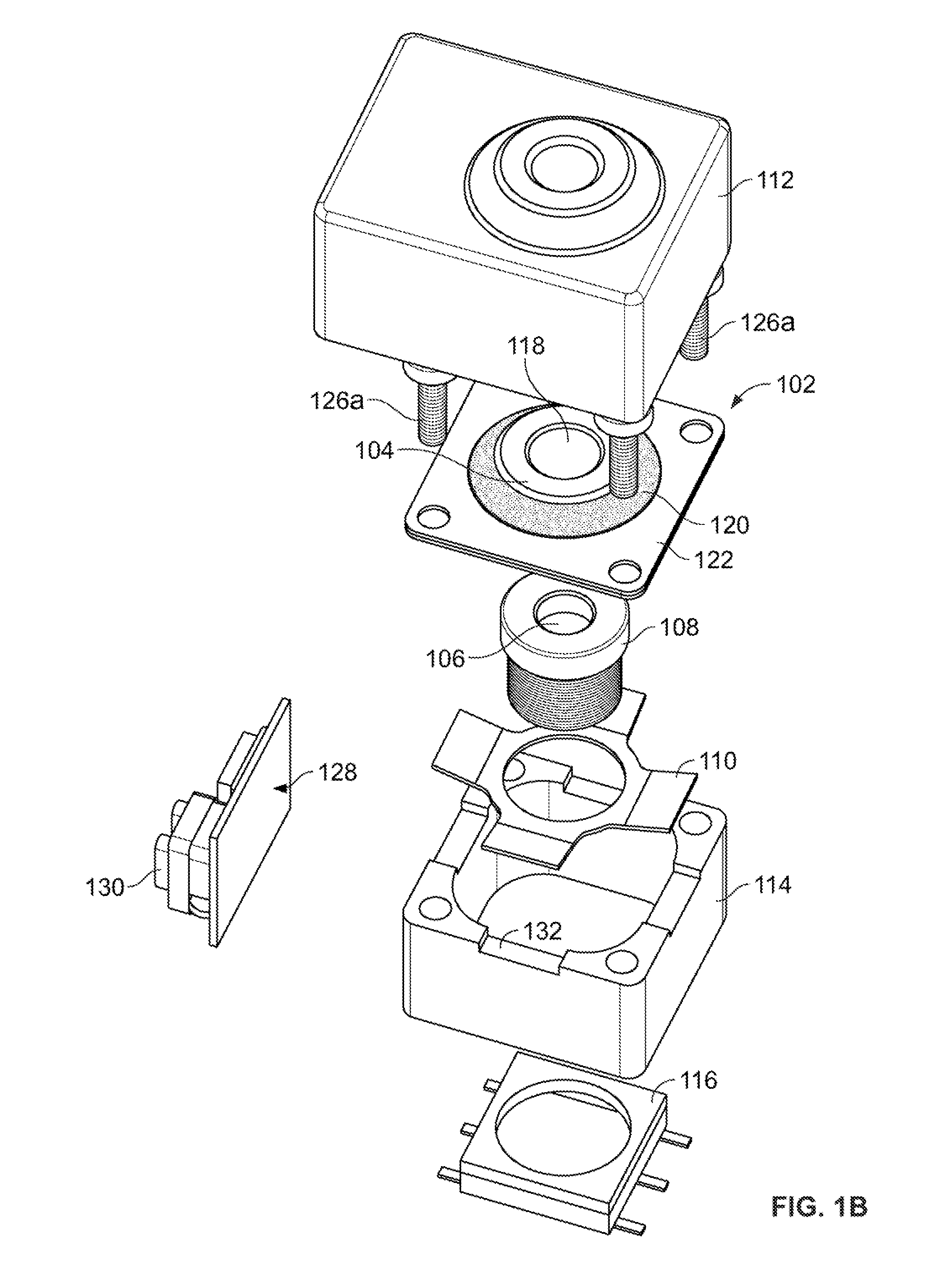 Optical lens displacement systems