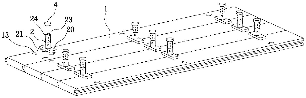 Non-supported insect-resistant flooring