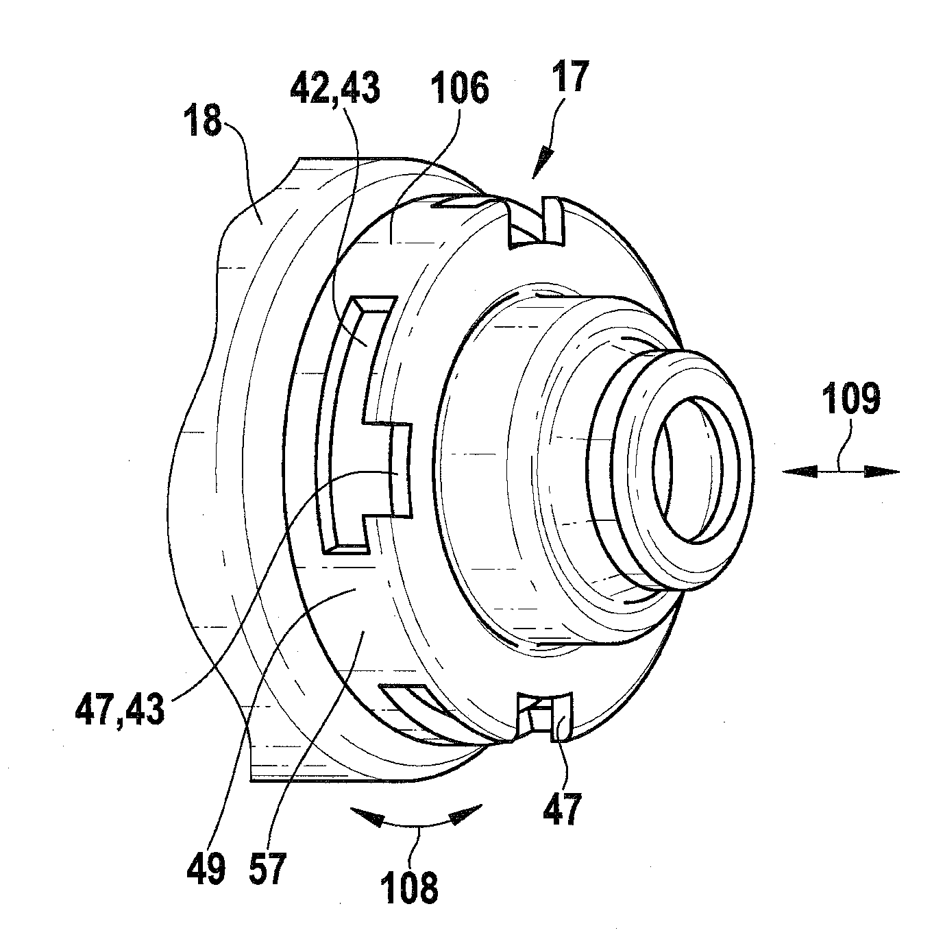 Electric Motor and Transmission Drive Unit For Actuators In A Motor Vehicle