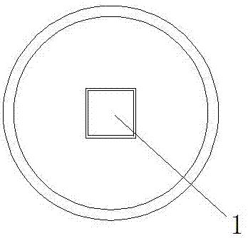 Once-forming, fully-glazing and support pin type firing method of small fully-glazed porcelain