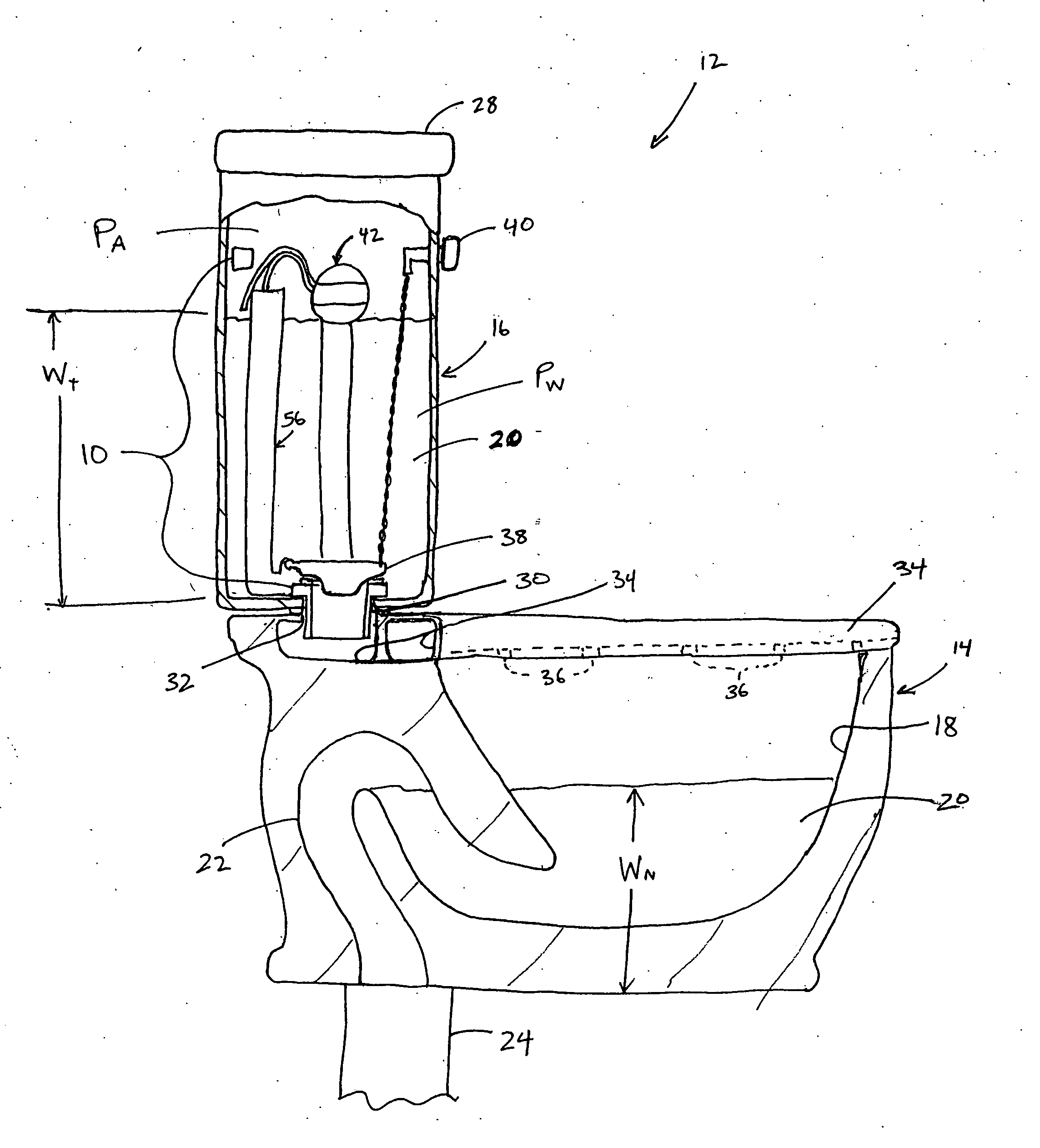 Toilet overflow prevention device