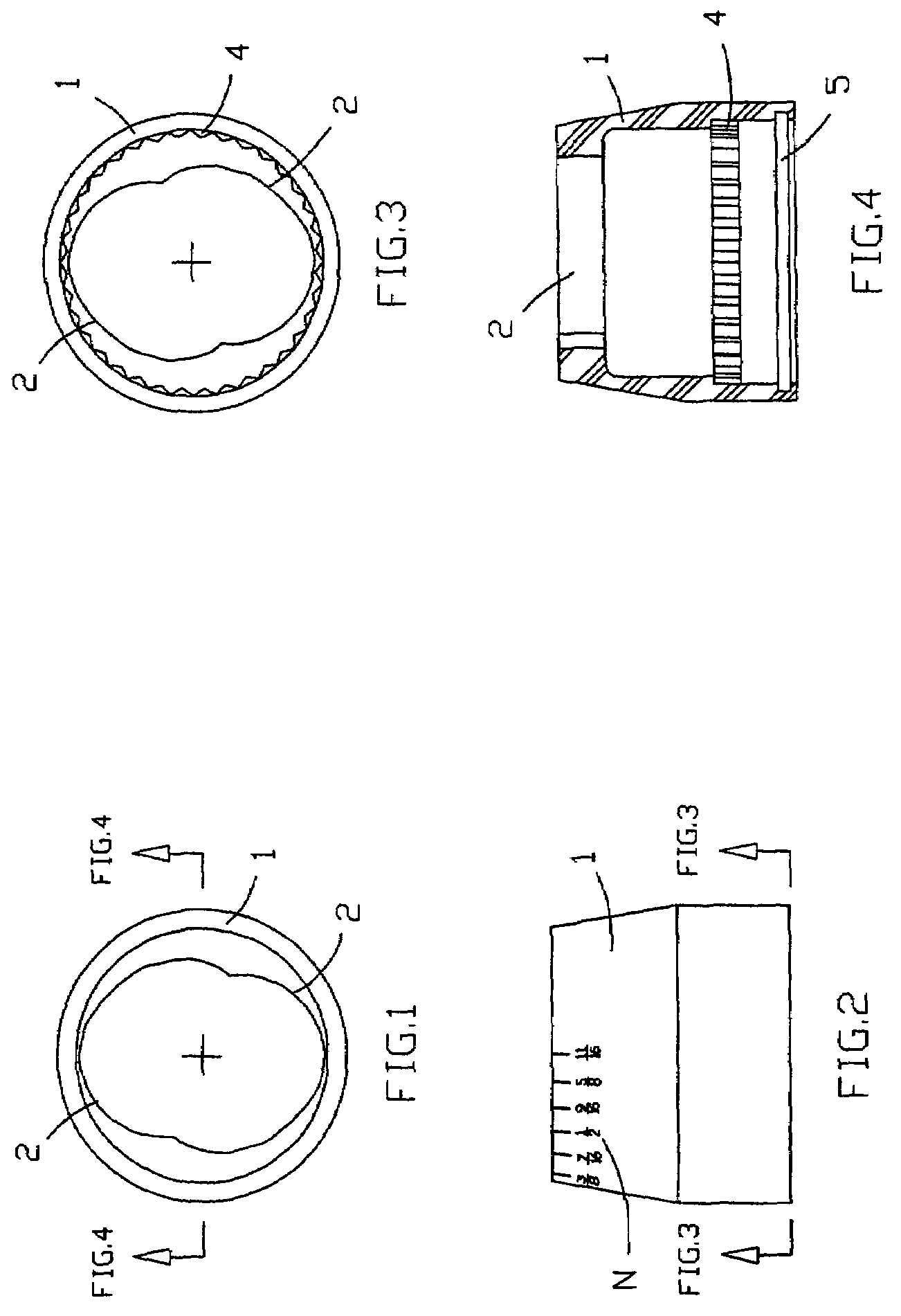 Adjustable socket