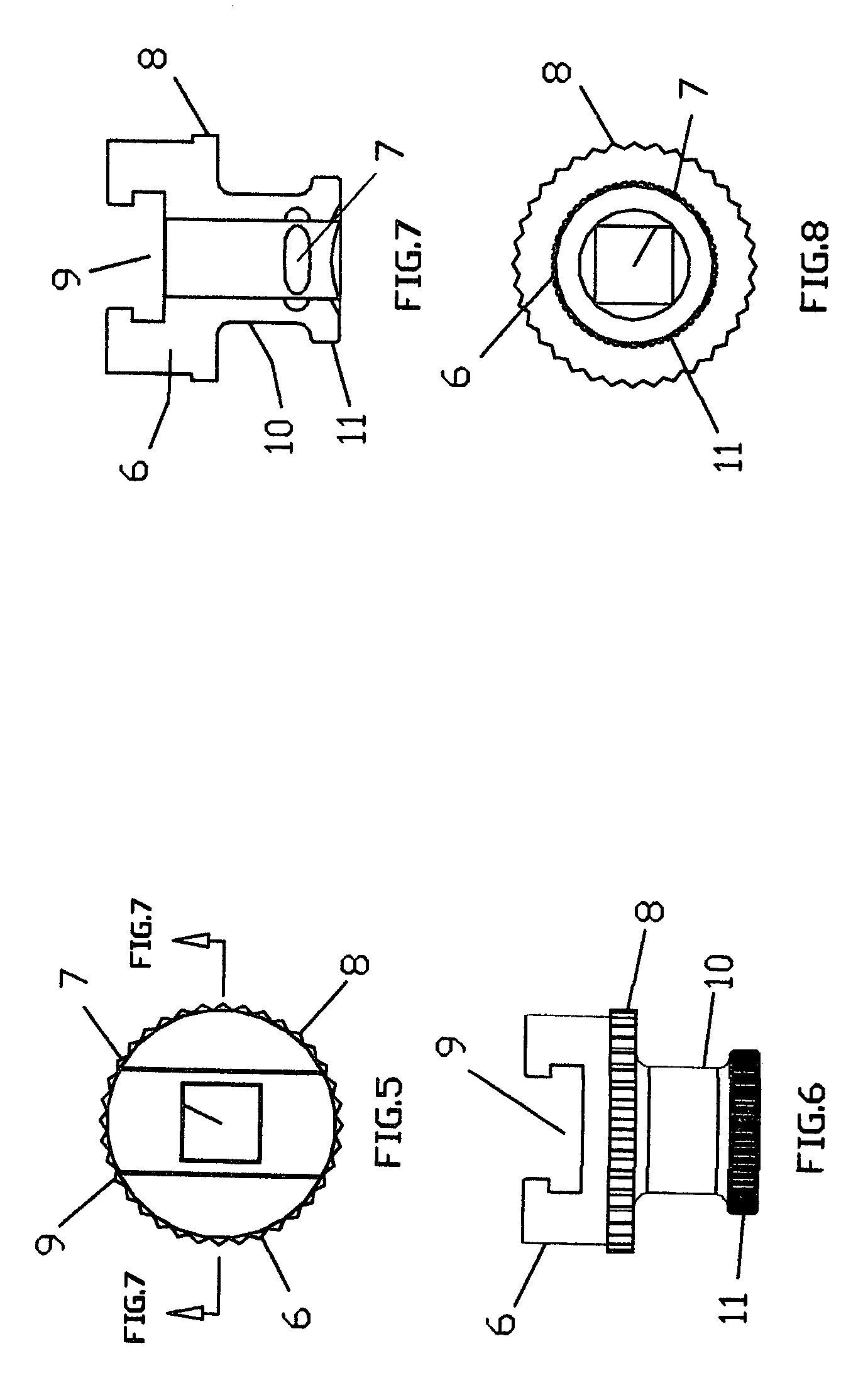 Adjustable socket