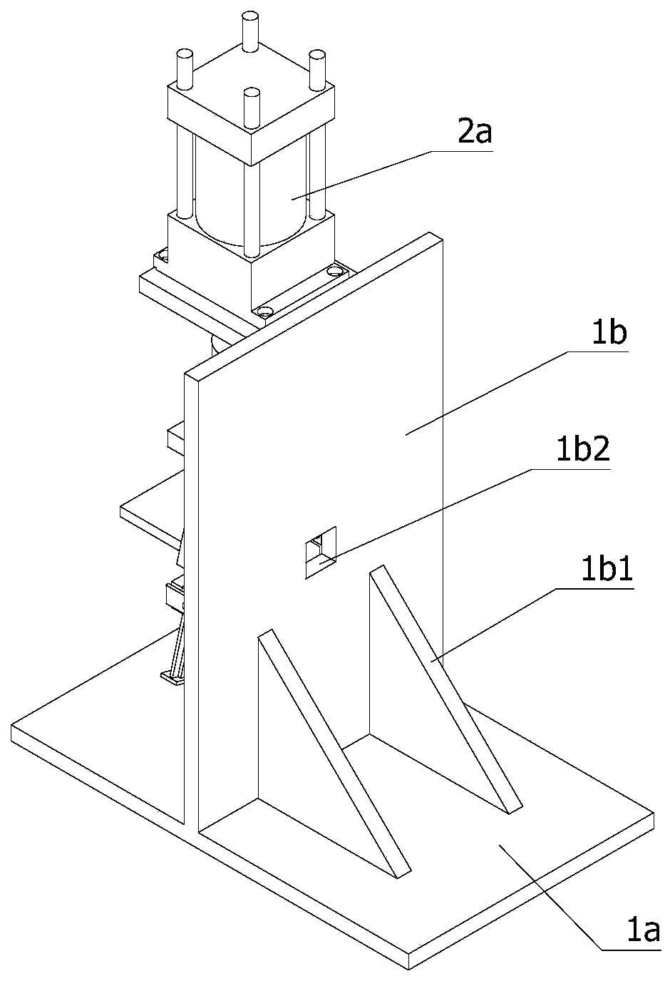 High-voltage crimping machine for automobile wire harness