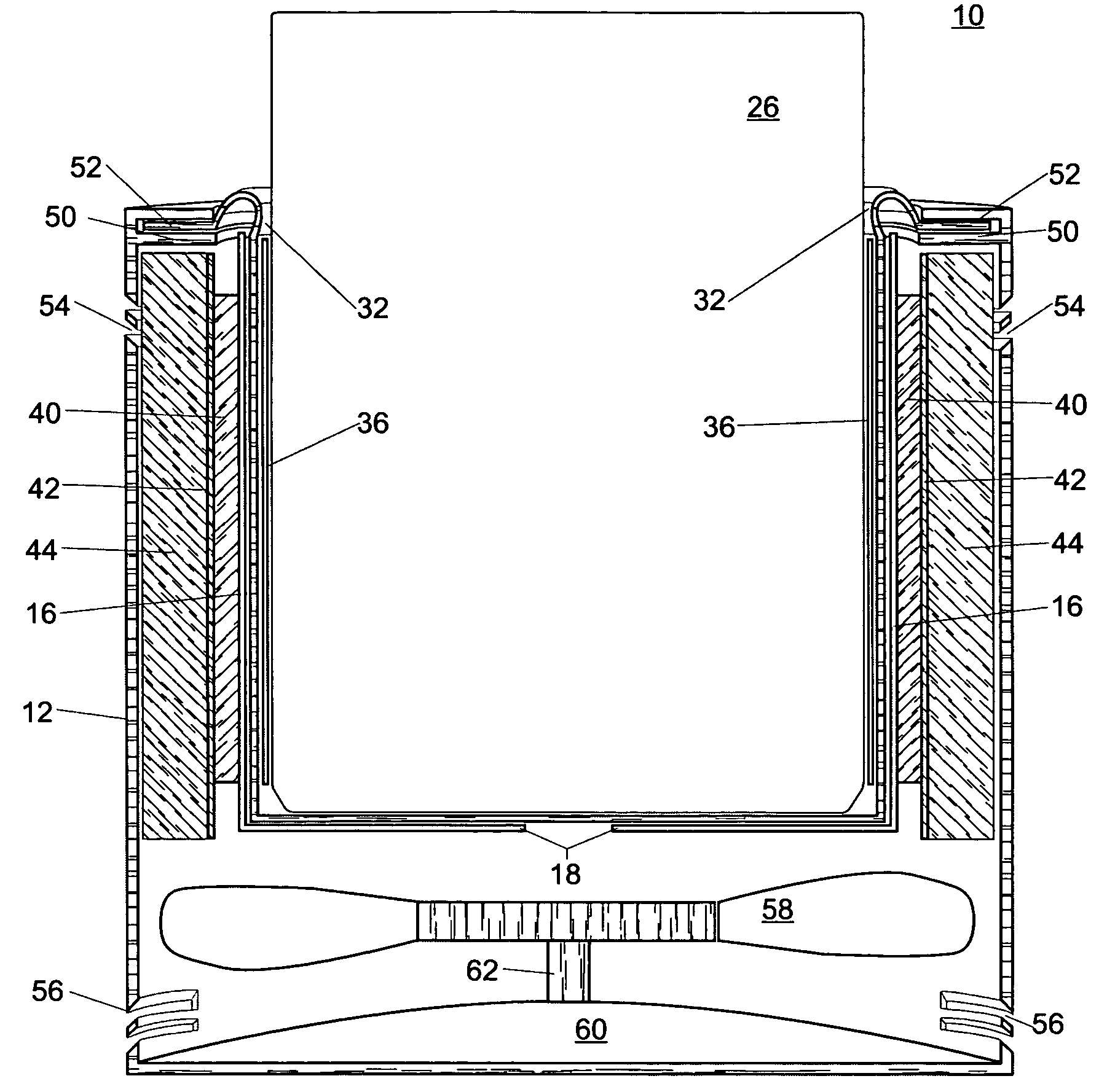 Thermoelectrically heated/cooled cupholder system