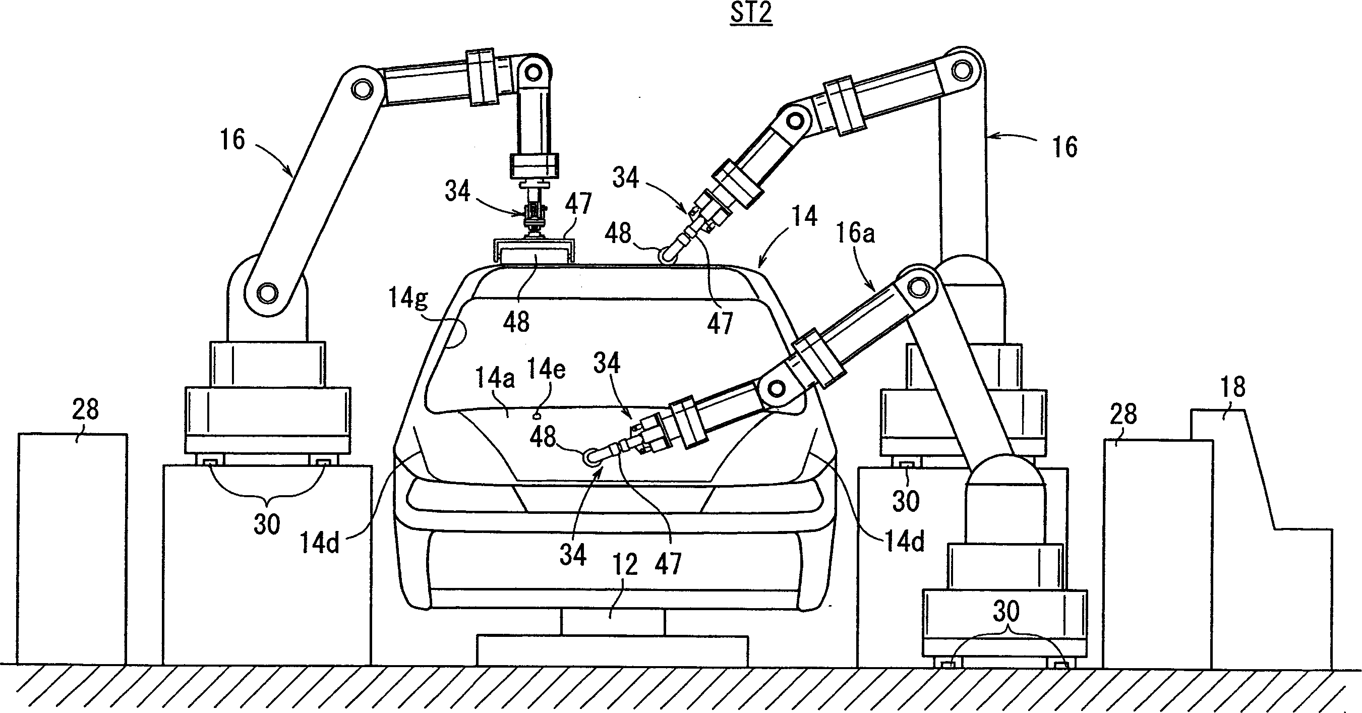 Coating system for protective layer forming material