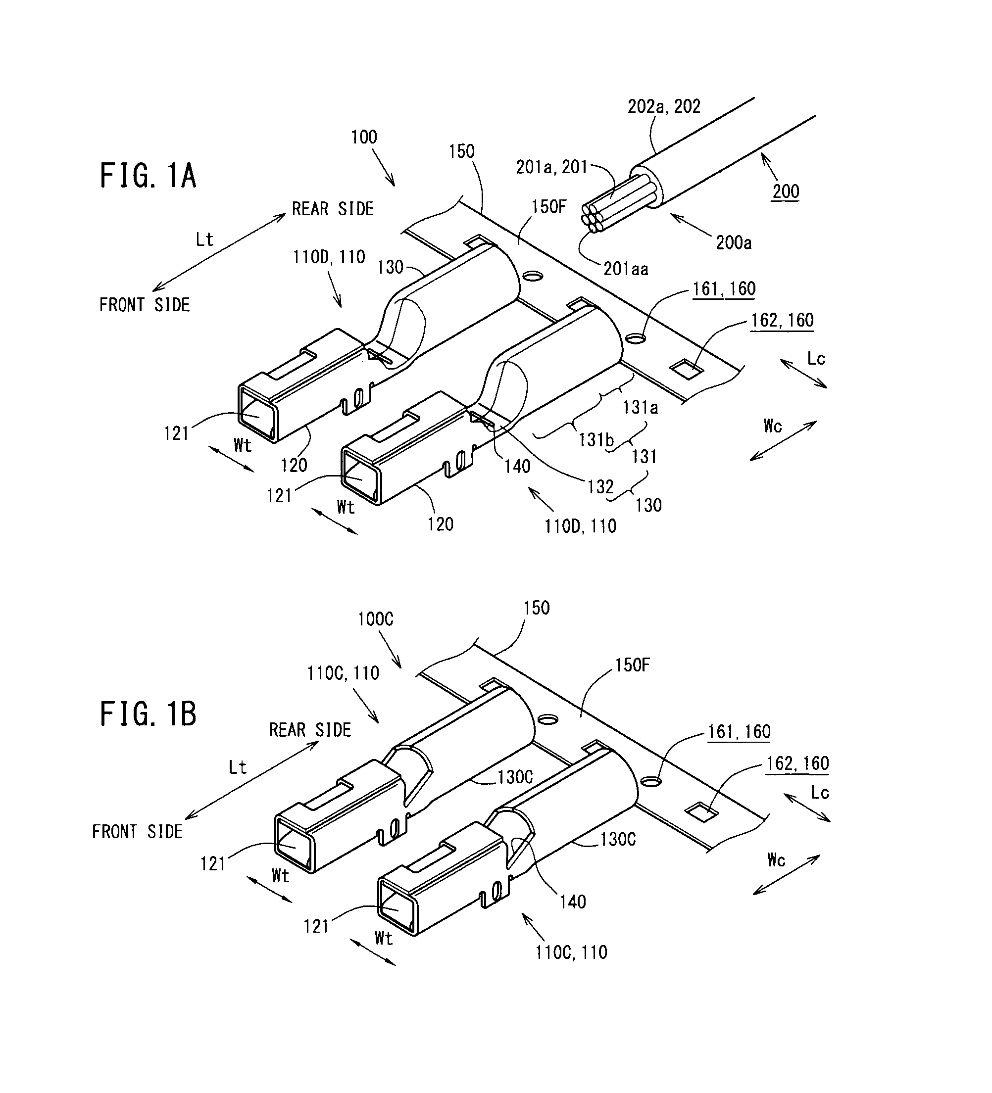 Terminal connection strip, method of manufacturing crimp terminal, wire crimping device, and method of crimping wire