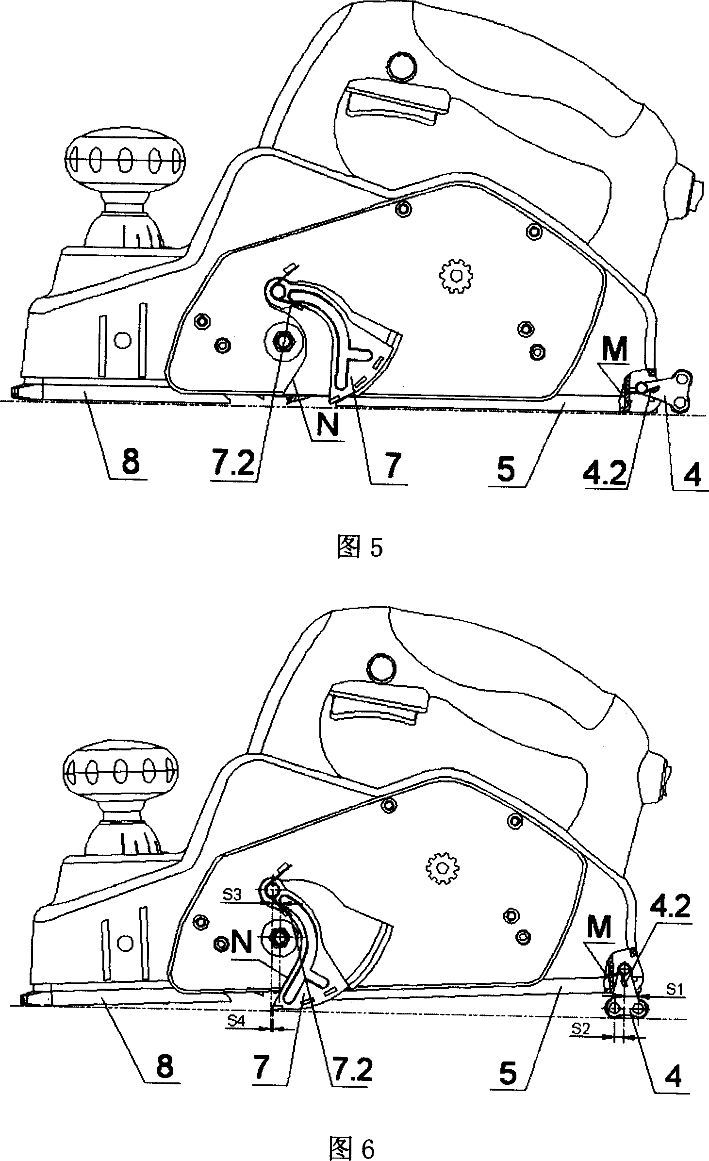 Portable electric plane