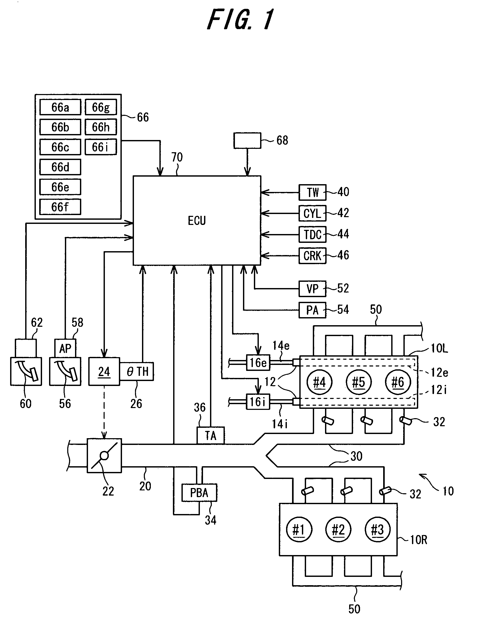 Control system for cylinder cut-off internal combustion engine