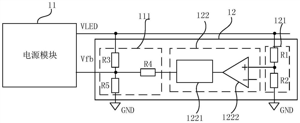 Control method of driving circuit, driving circuit and light-emitting substrate