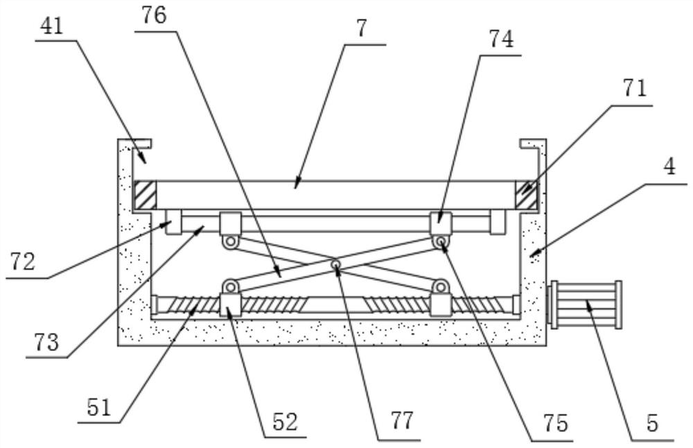 A lithium battery plate welding mold