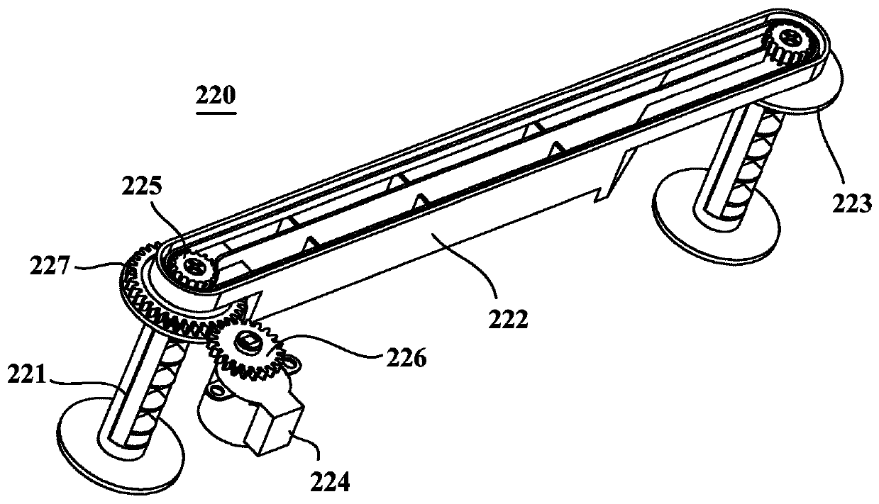 Winding mechanism, branch air supply device and refrigerator