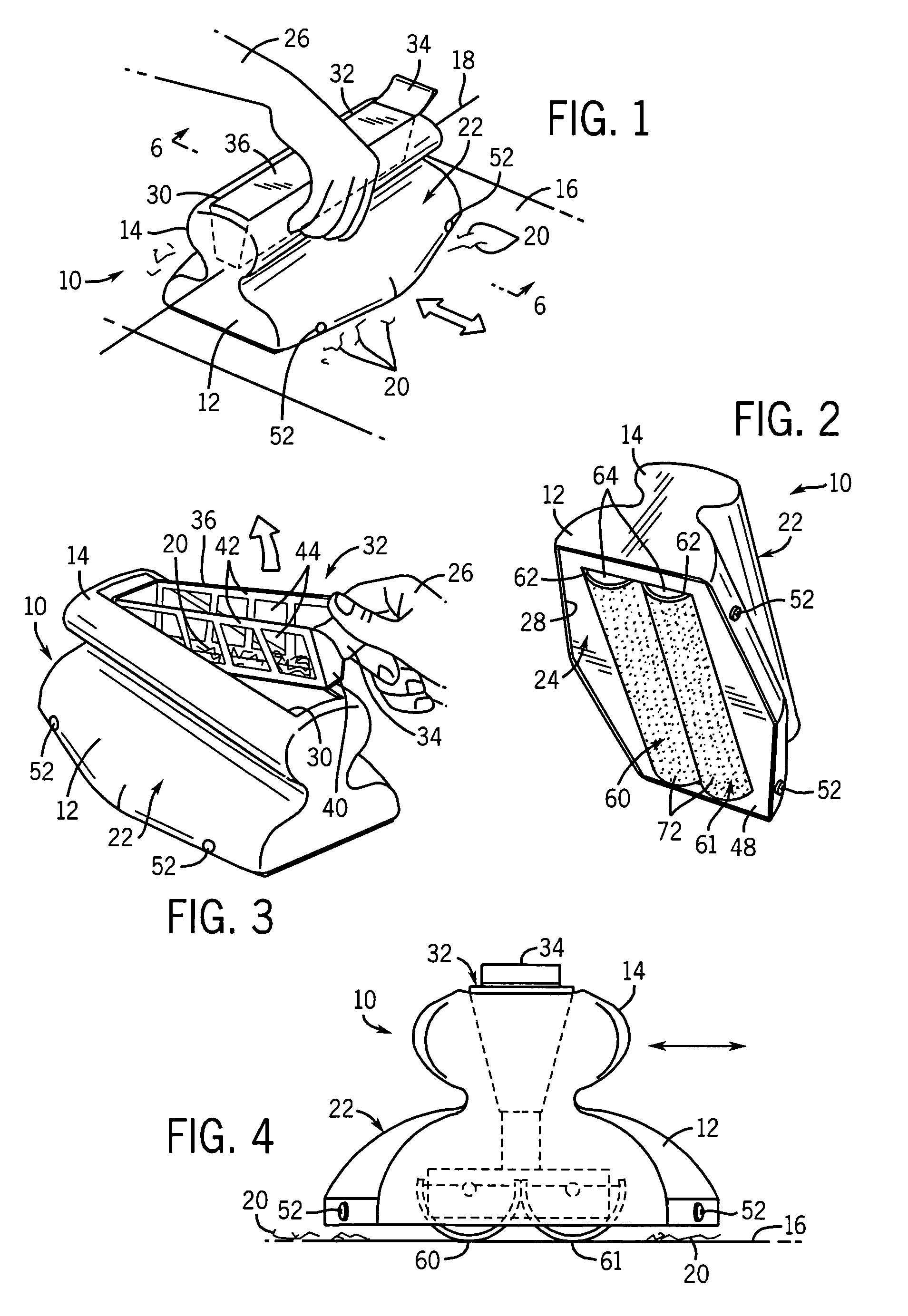 Fabric sweeper