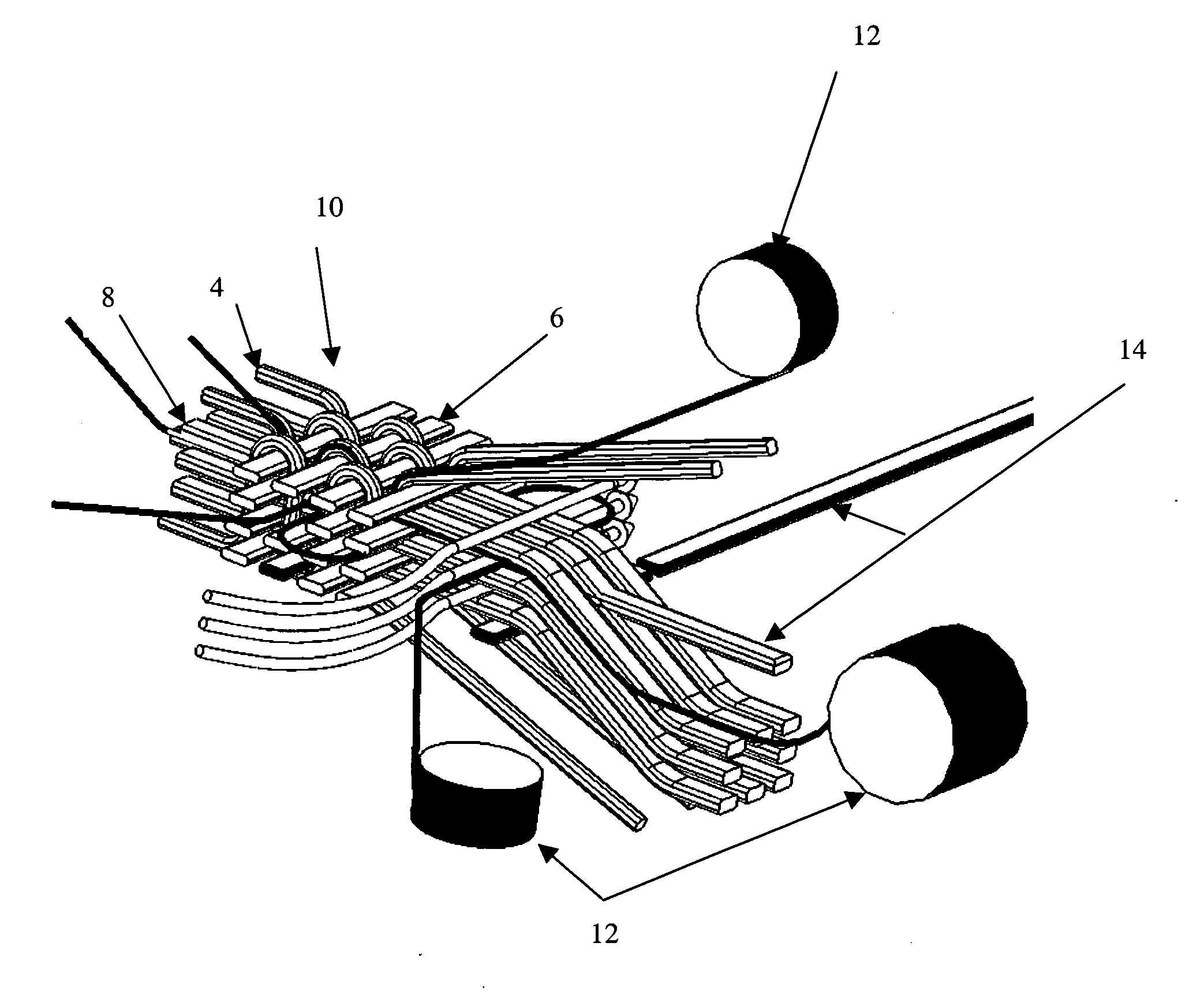 3-D fabrics and fabric preforms for composites having integrated systems, devices, and/or networks