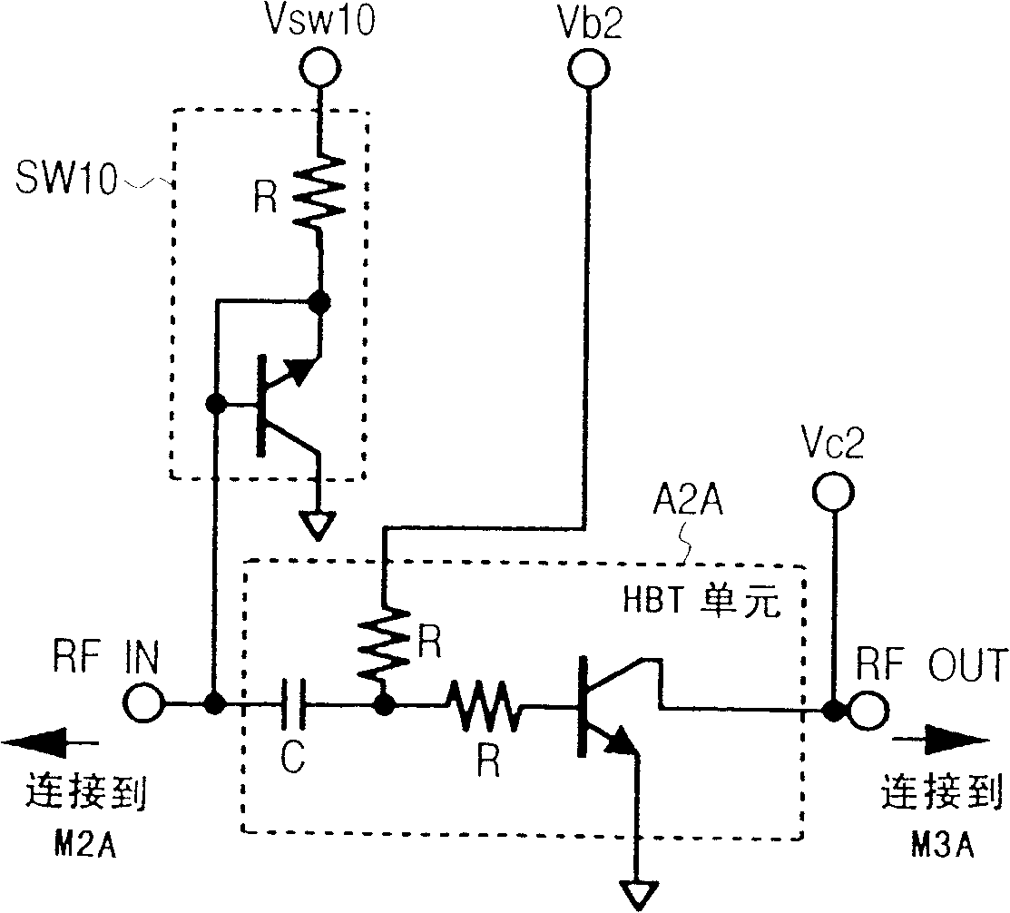 High frequency power amplifer, module of high frequency power amplifer and mobile telephone