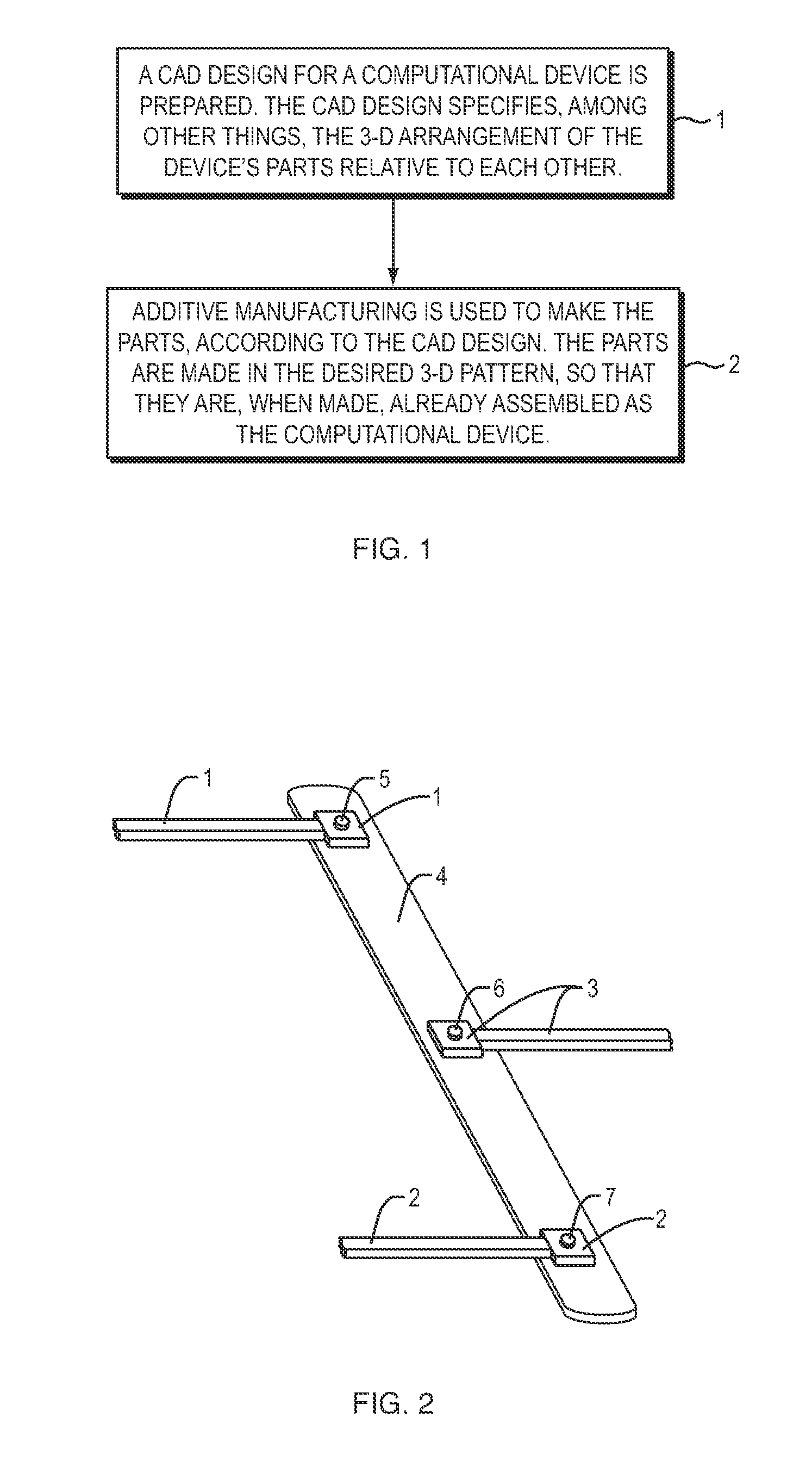 Methods and apparatus for manufacturing a computer without assembly