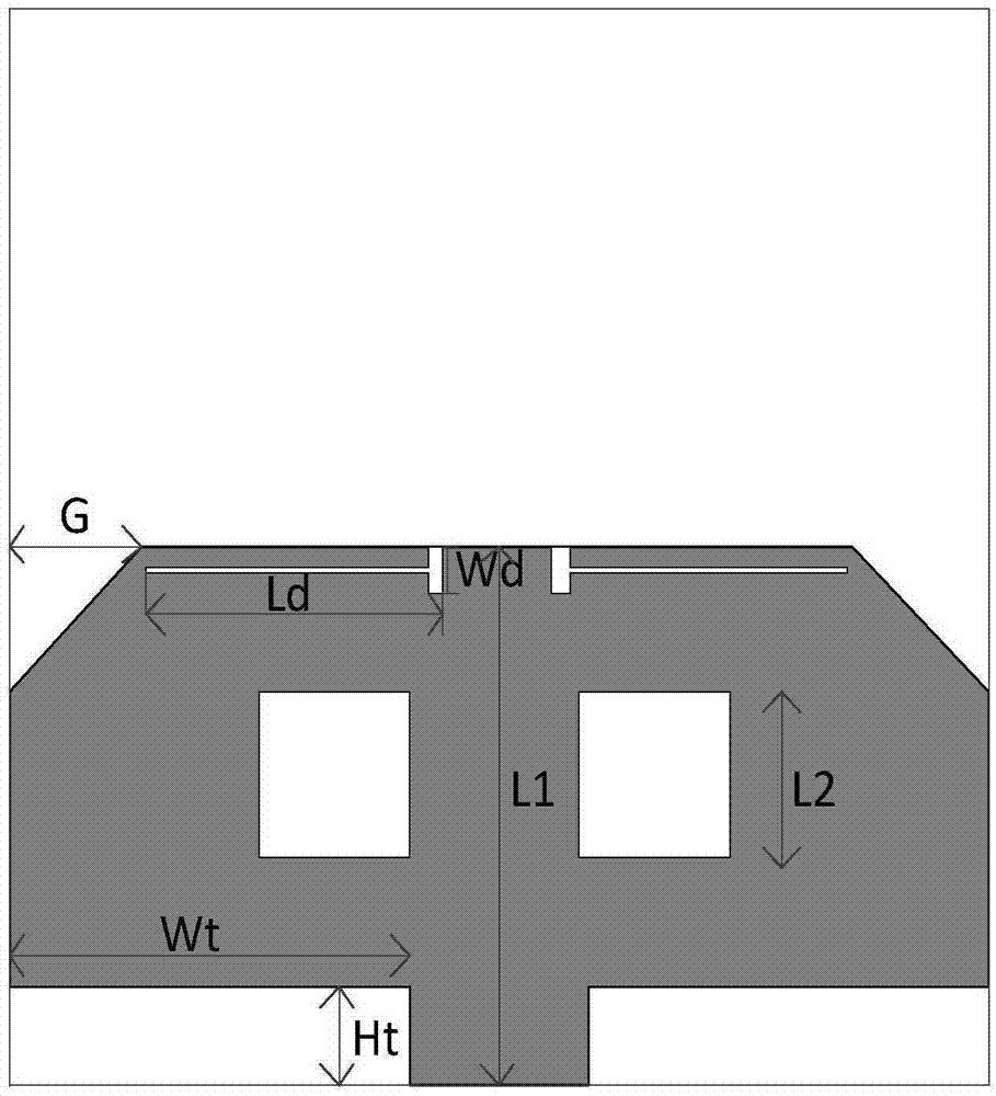 Novel stop band steep ultra wide band (UWB) antenna