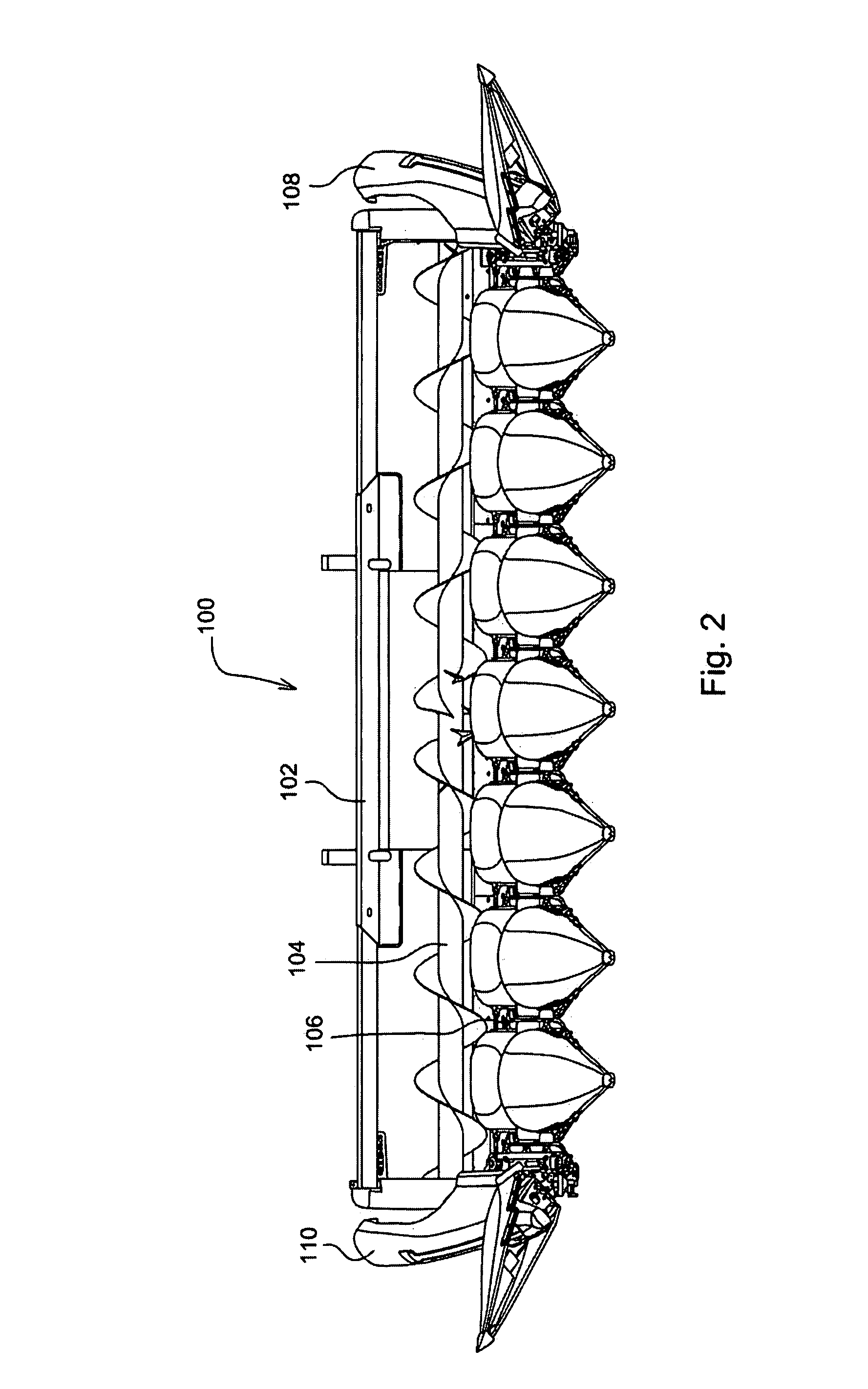 Tilt Out Corn Head End Fender