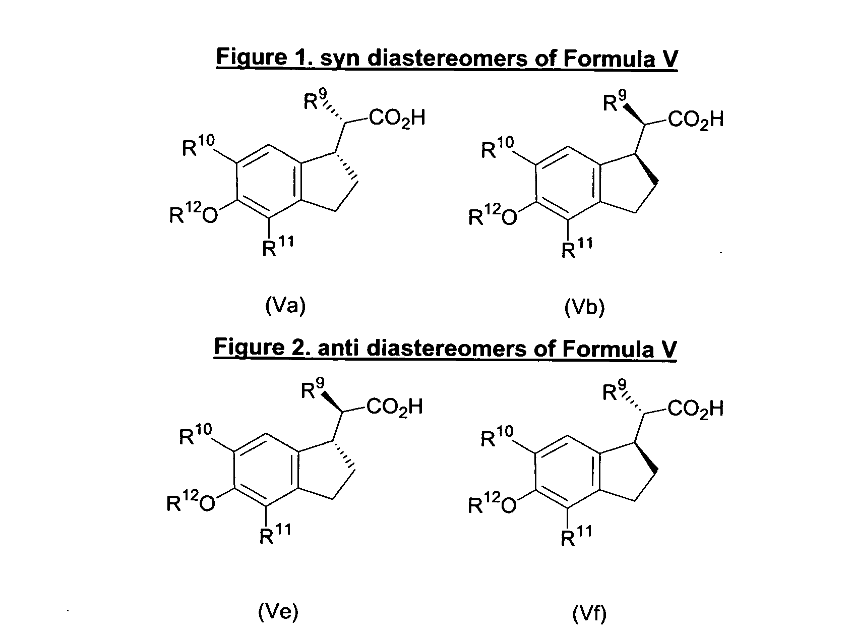 Indane acetic acid derivatives and their use as pharmaceutical agents, intermediates, and method of preparation