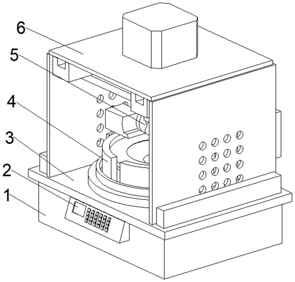 Maintenance device for bearing grinding wheel grinding spindle