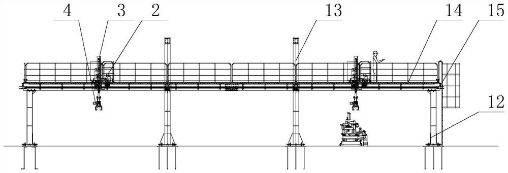 Novel frame boundary beam high-speed transfer mechanism