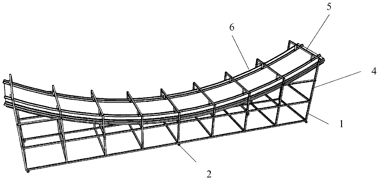 How to use the integrated auxiliary device for transportation and hoisting of super-large special-shaped ceiling units