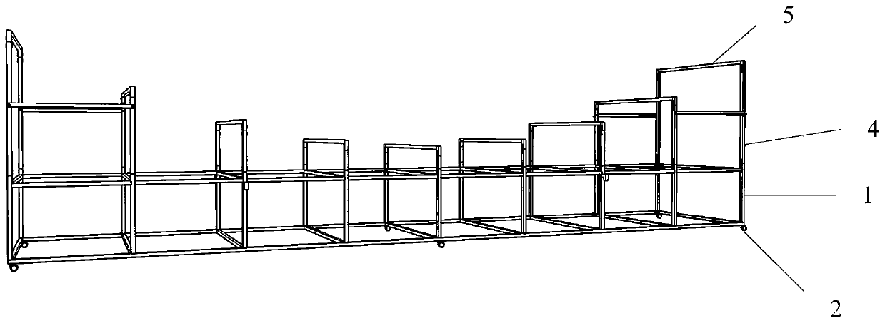 How to use the integrated auxiliary device for transportation and hoisting of super-large special-shaped ceiling units