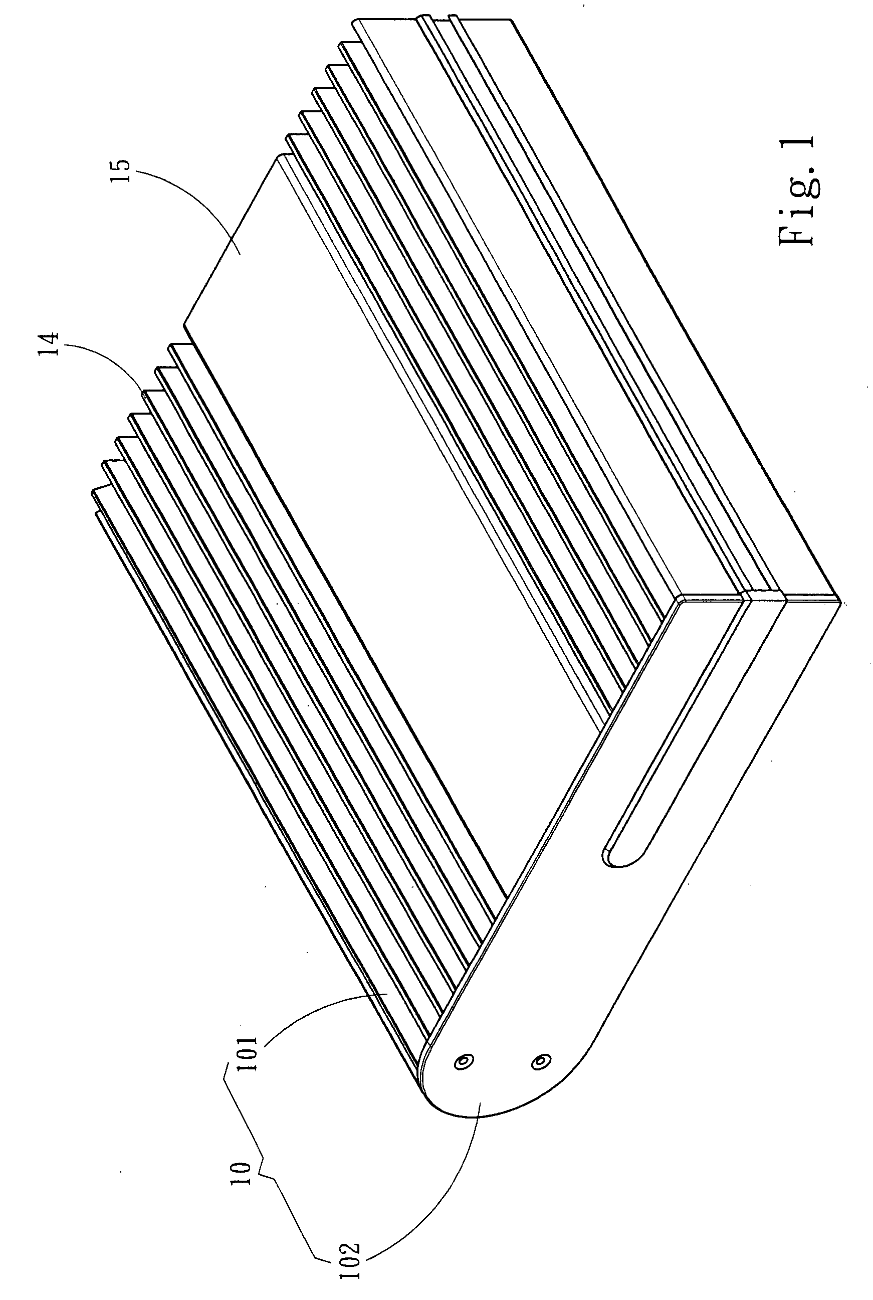 Heat dissipation structure for electronic devices