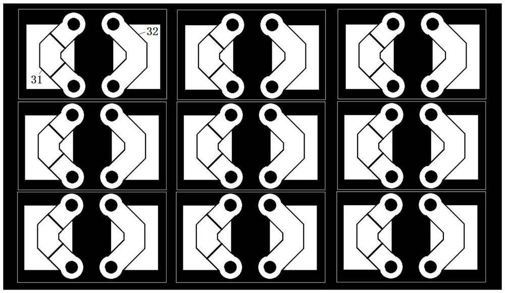 Optimized structure of power distribution network