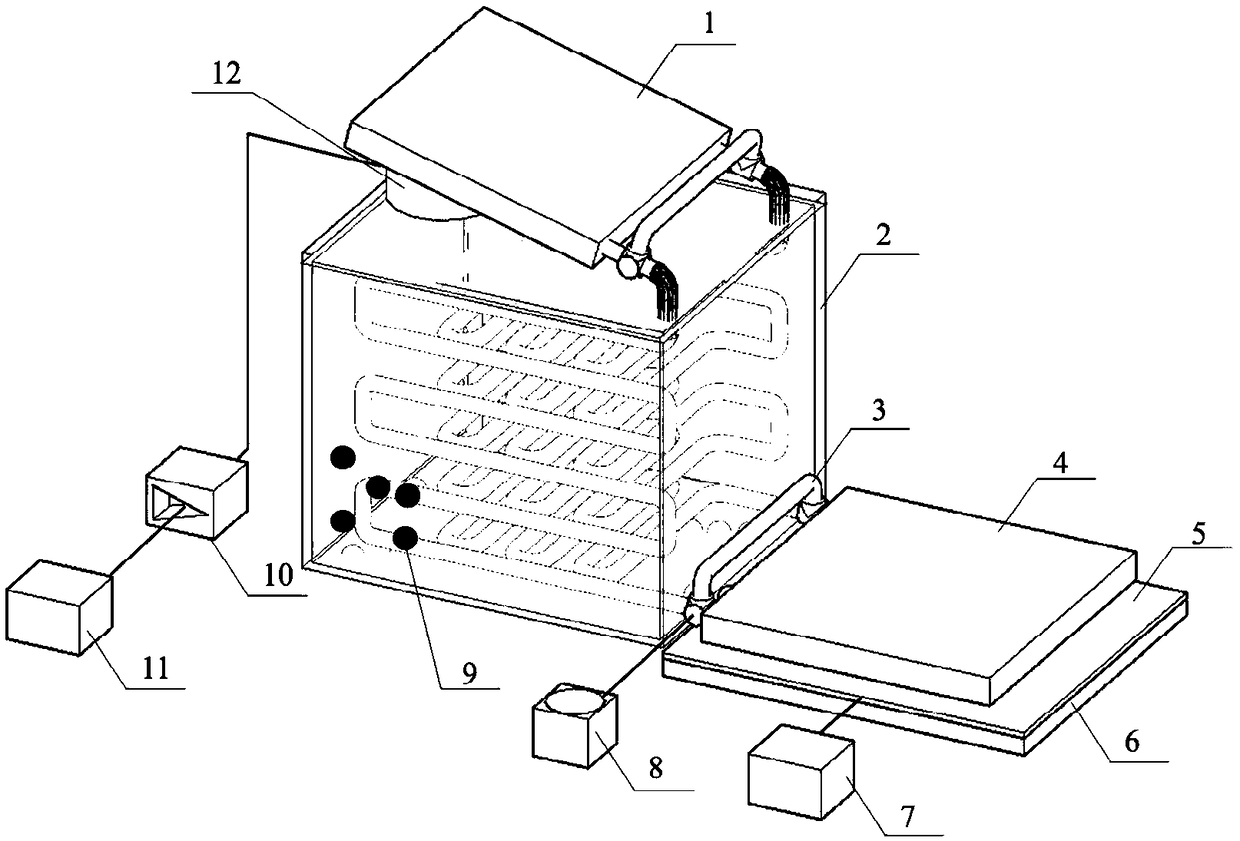 Energy storage type thermoelectric power generation device used for moon base station